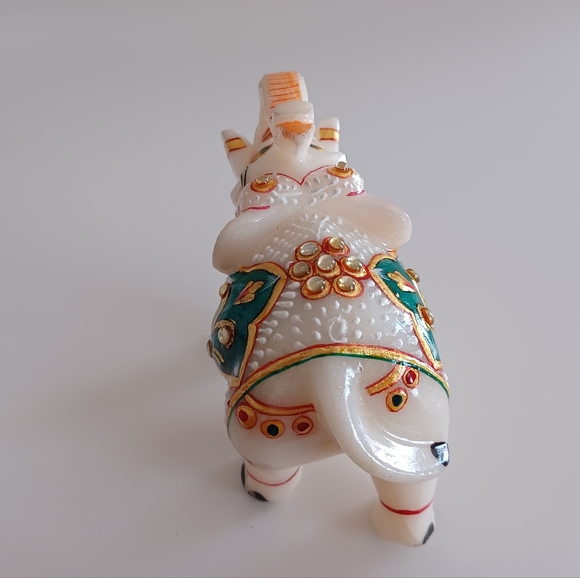 Marble Elephant Hand Crafted - Picture 14 of 16